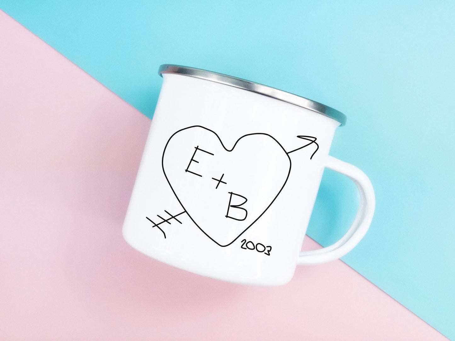 Custom You + Me Crush Mug